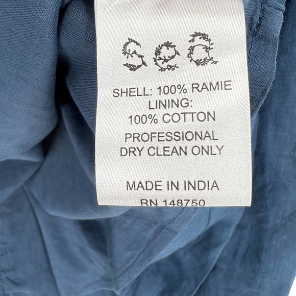 Sea NY Lucy Tiered High Neck Ruffle Tunic Dress Sz 0 - Picture 6 of 6